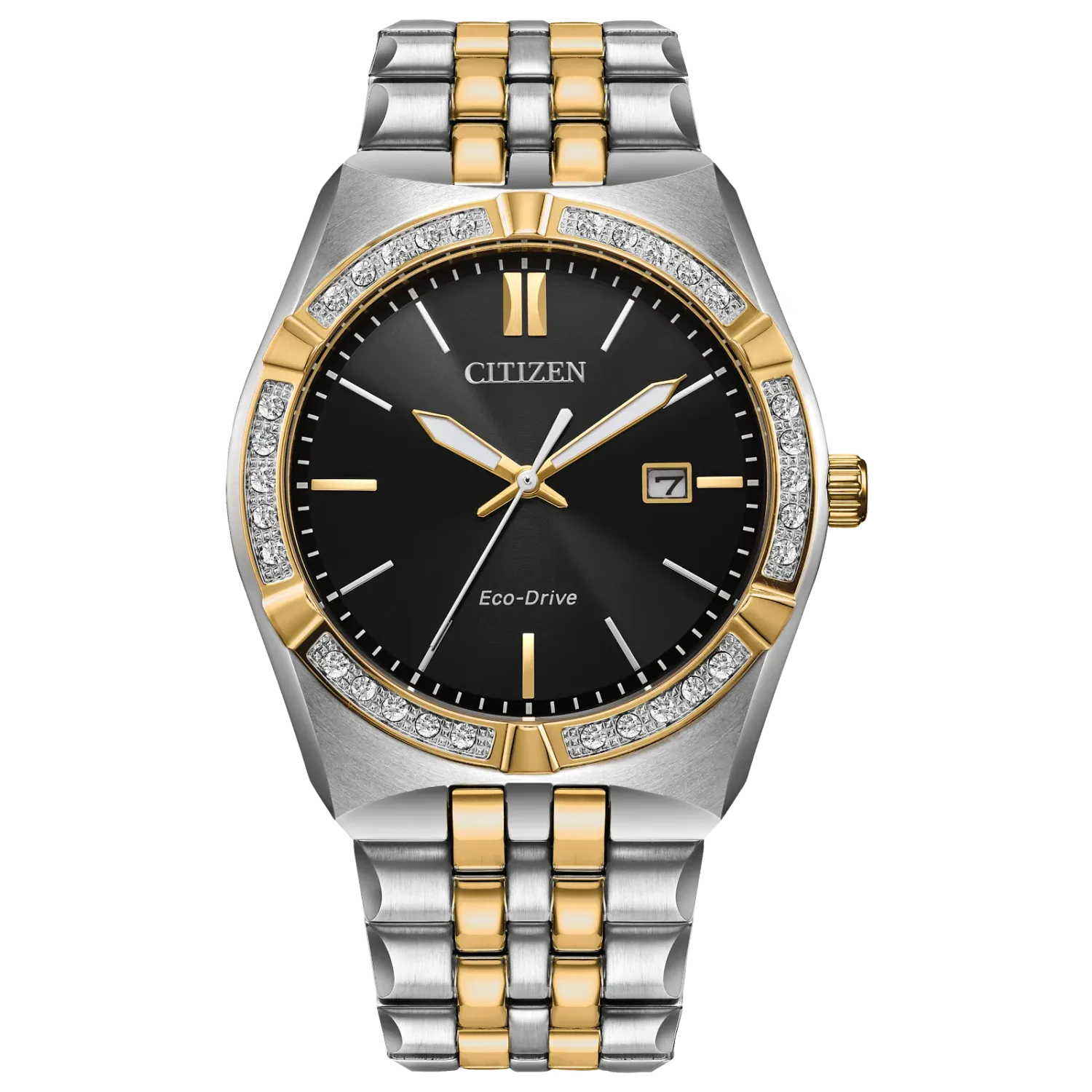 Citizen TwoTone Black Dial Corso Watch