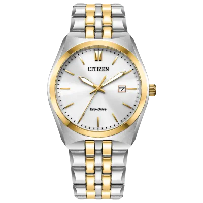 Citizen TwoTone White Dial Corso Watch