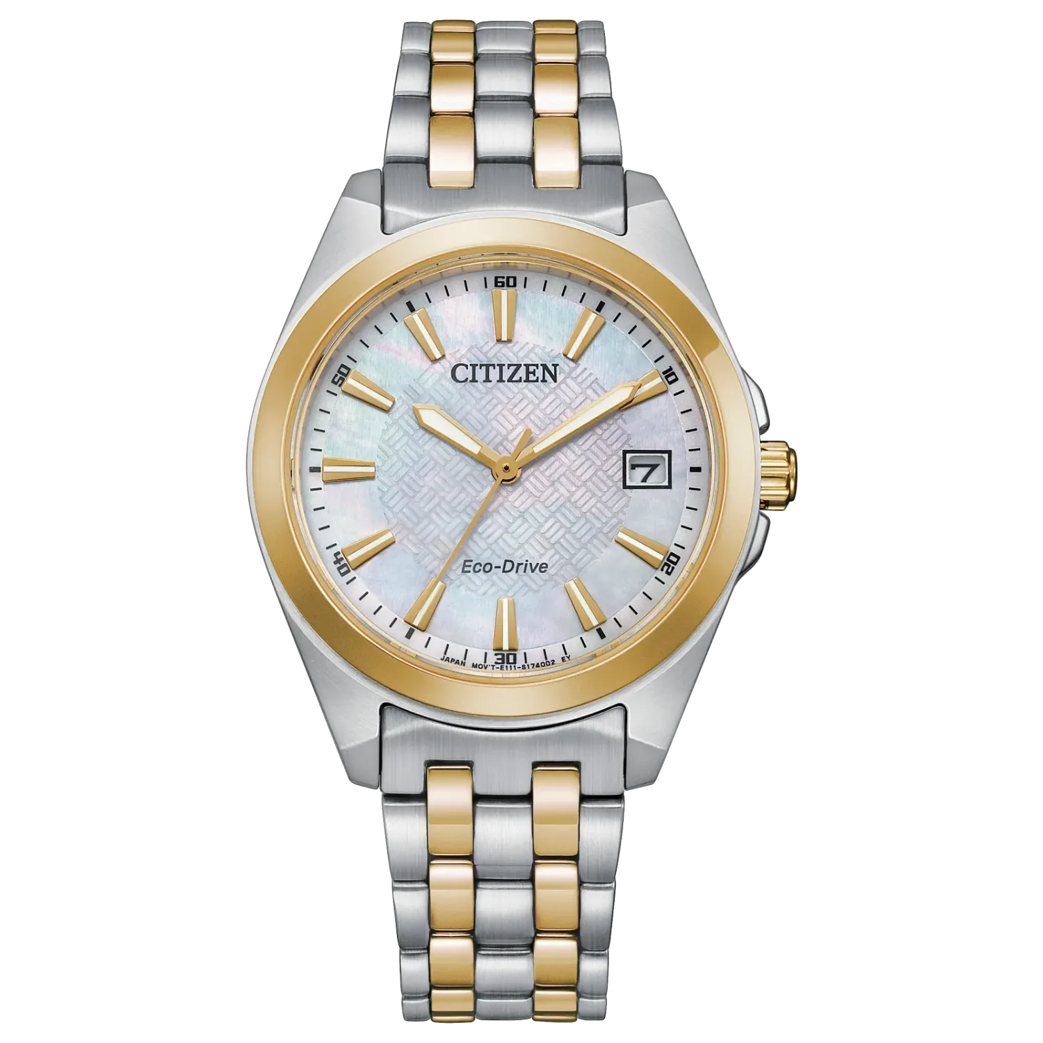 Citizen TwoTone Mother-of-Pearl Dial Peyten Watch
