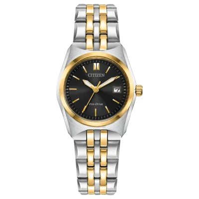 Citizen TwoTone Black Dial Corso Watch