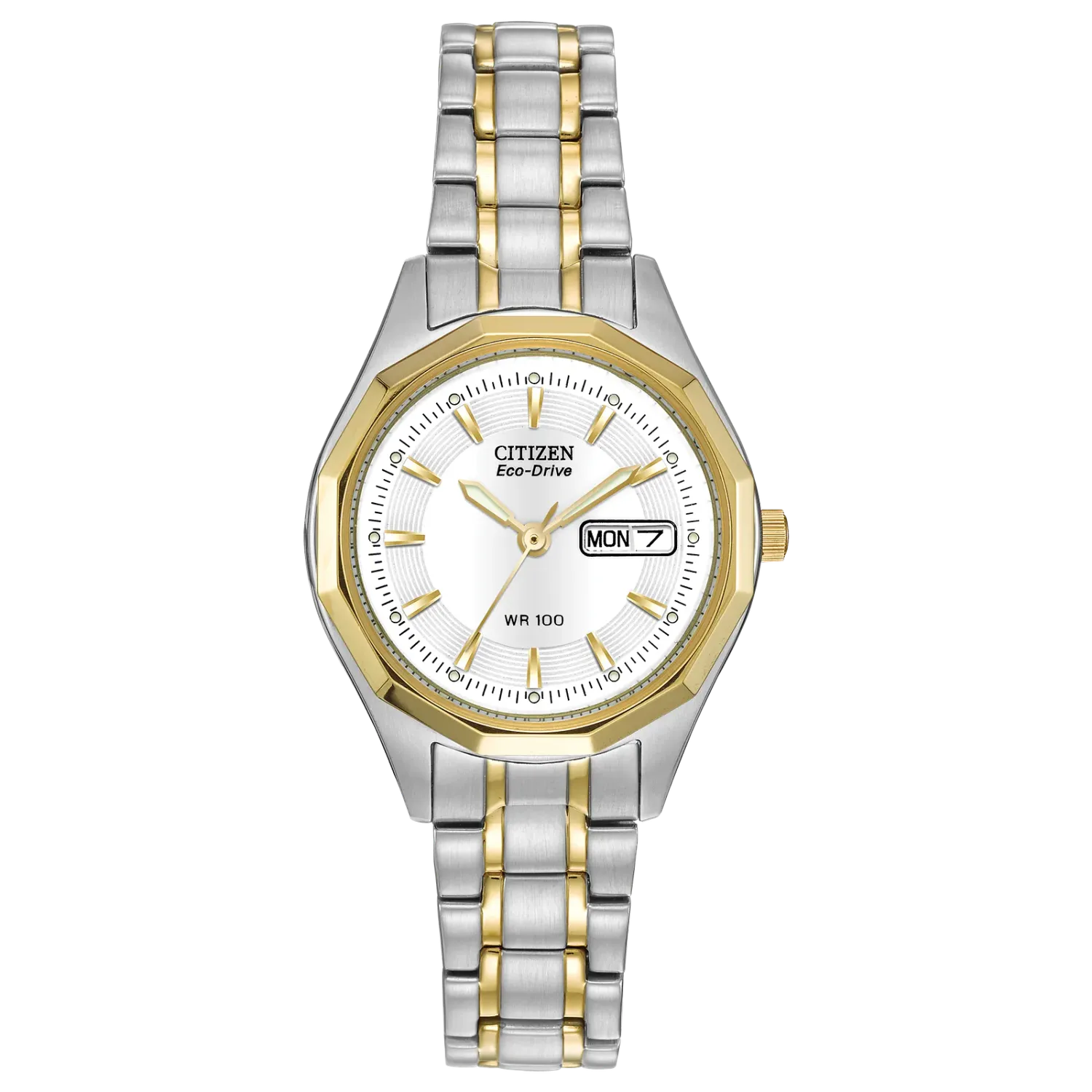 Citizen TwoTone White Dial Corso Watch