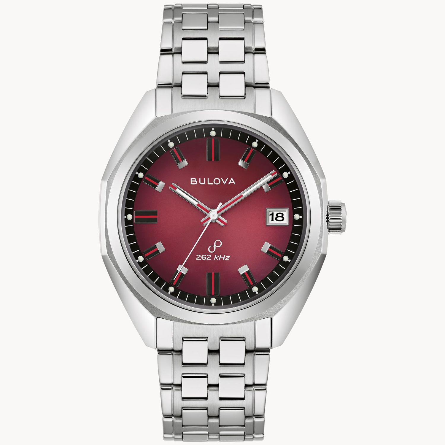 Bulova Red Dial Jet Star Watch