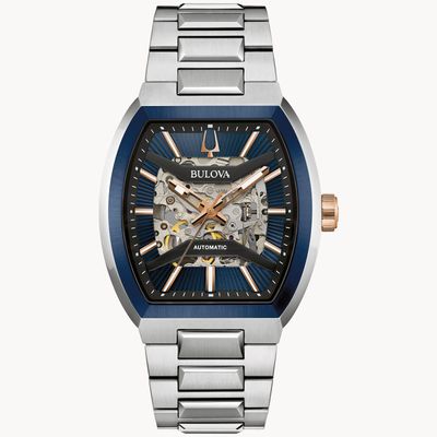 Bulova Blue Dial Maquina Automatic Watch