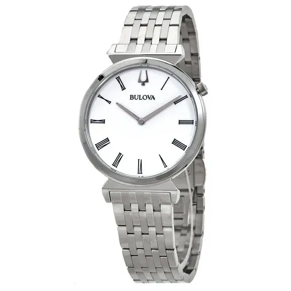 Bulova White Dial Regatta Watch