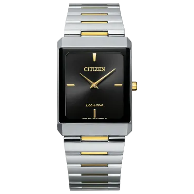 Citizen TwoTone Black Dial Stiletto Watch