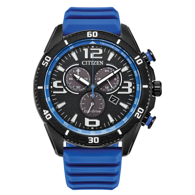 Citizen Brycen Blue Strap Watch