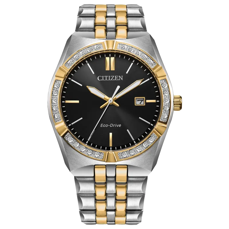 Citizen TwoTone Black Dial Corso Watch