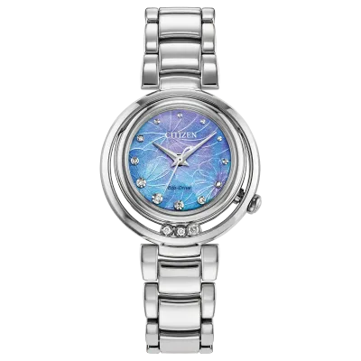 Citizen Blue Dial Diamond Accent L Arcly Watch Citizen Blue Dial Diamond Accent L Arcly Watch