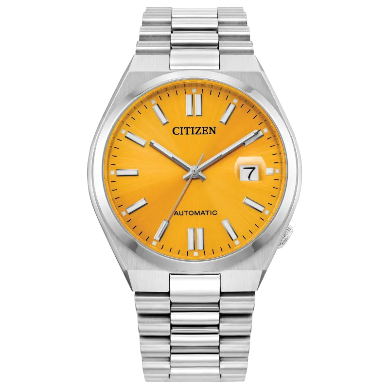 Citizen Tsuyosa Yellow Automatic Watch