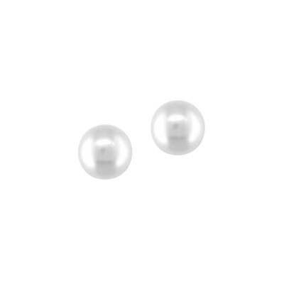 14KT Gold Freshwater Pearl Stud Earrings