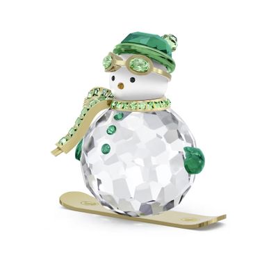 Swarovski Holiday Cheers Dulcis Green Snowman 2024 Swarovski Holiday Cheers Dulcis Green Snowman 2024