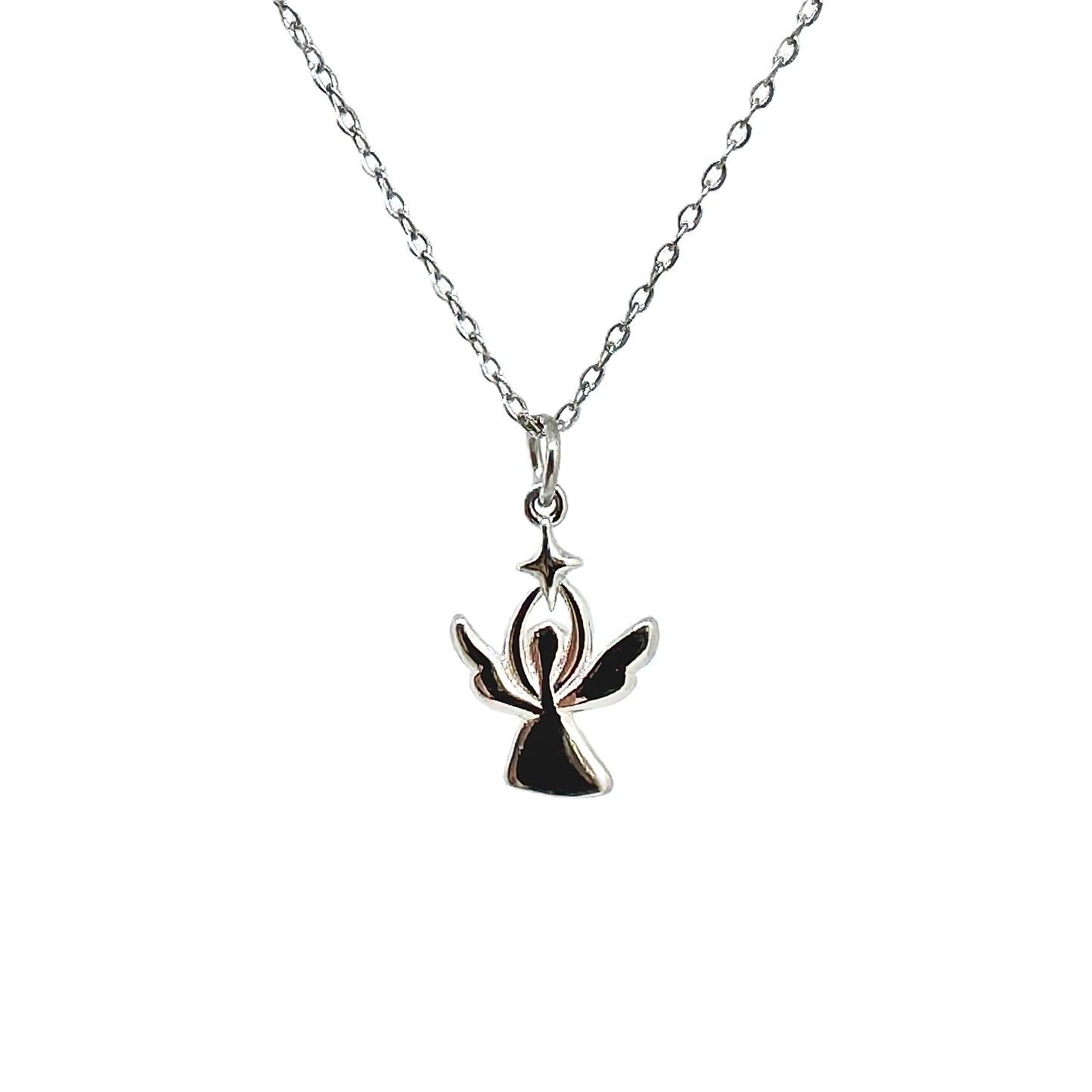 Stainless Steel Angel Necklace