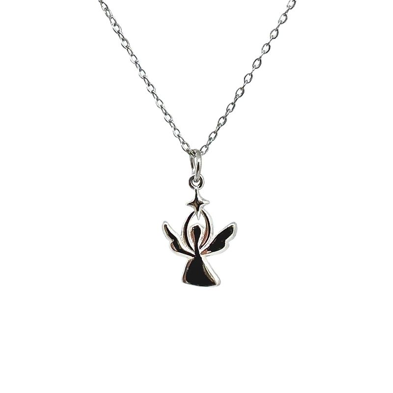 Stainless Steel Angel Necklace