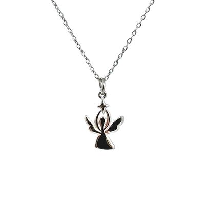 Stainless Steel Angel Necklace
