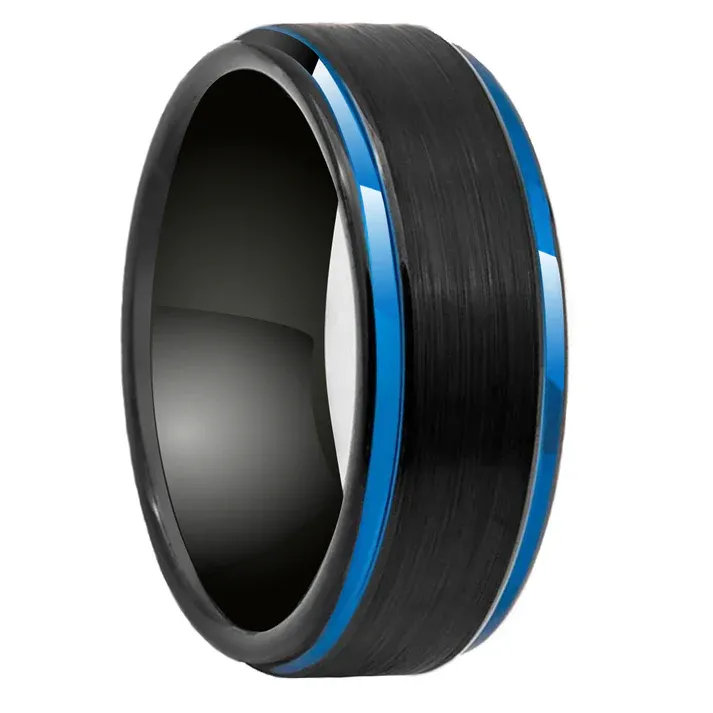 Black Tungsten Blue Tone Step-Edge Narrow Band
