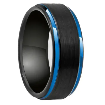 Black Tungsten Blue Tone Step-Edge Narrow Band