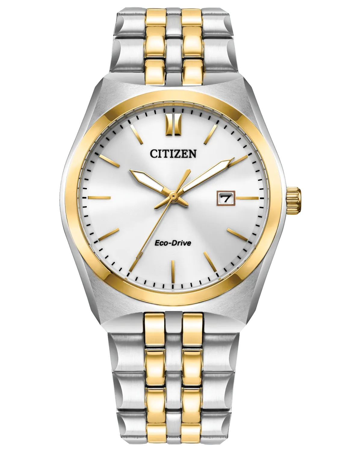 Citizen TwoTone White Dial Corso Watch Citizen TwoTone White Dial Corso Watch