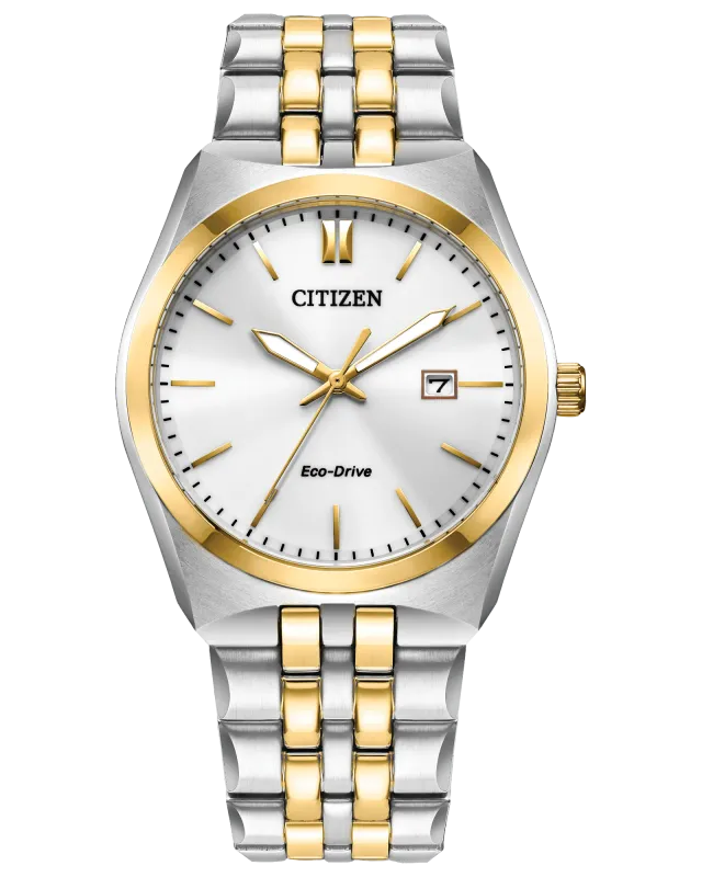 Citizen TwoTone White Dial Corso Watch