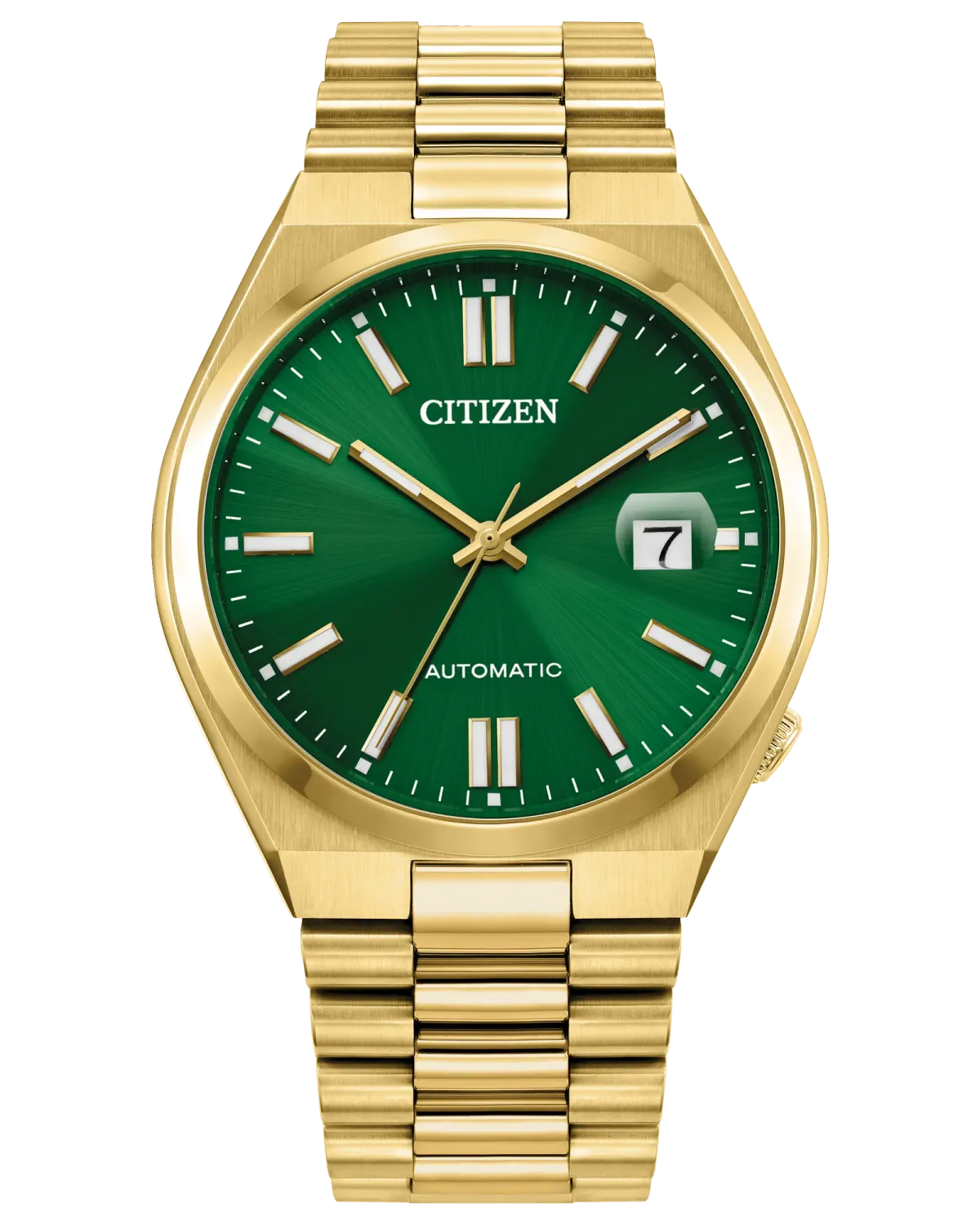Citizen Gold-Tone Stainless Steel Green Dial Tsuyosa Automatic Watch Citizen Gold-Tone Stainless Steel Green Dial Tsuyosa Automatic Watch