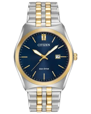 Citizen TwoTone Blue Dial Corso Watch Citizen TwoTone Blue Dial Corso Watch