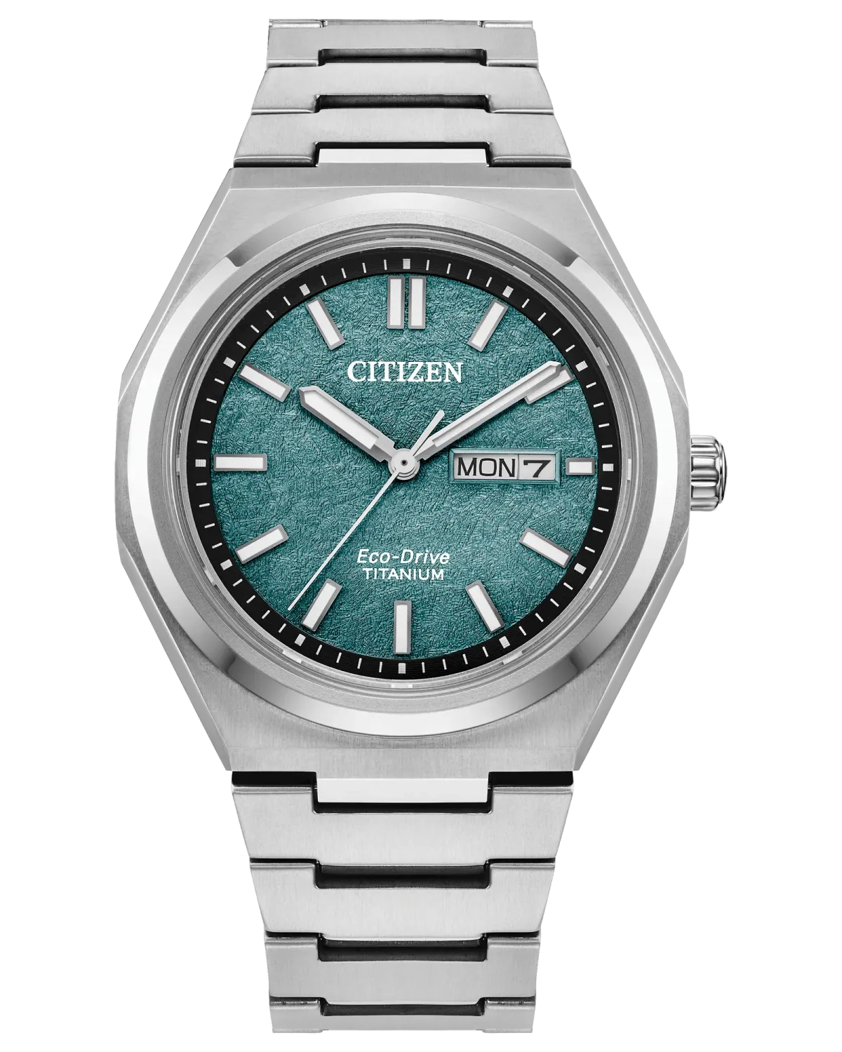 Citizen Zenshin Three-Hand Green Dial Super Titanium Watch Citizen Zenshin Three-Hand Green Dial Super Titanium Watch