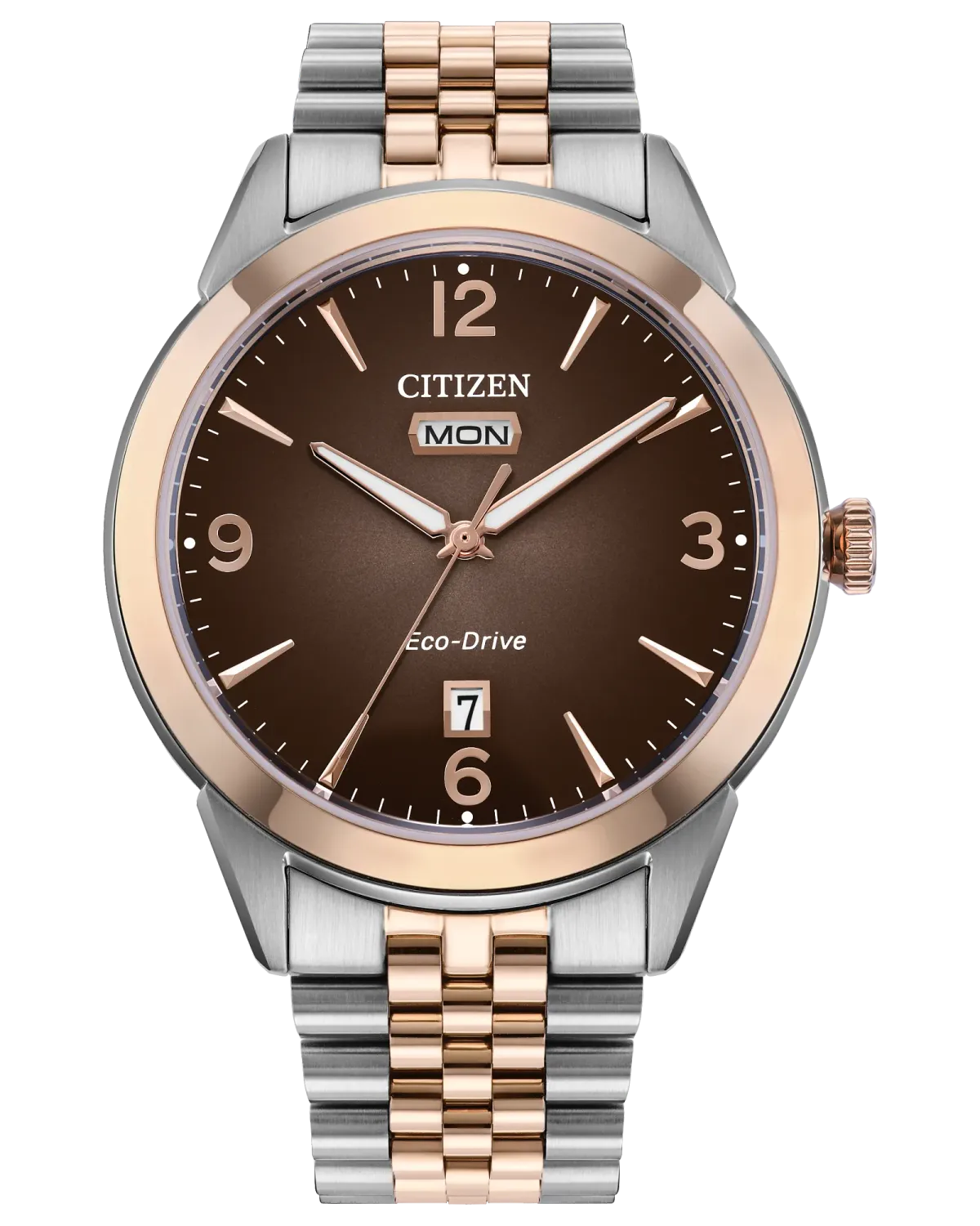 Citizen Two-Tone Brown Dial Rolan Watch