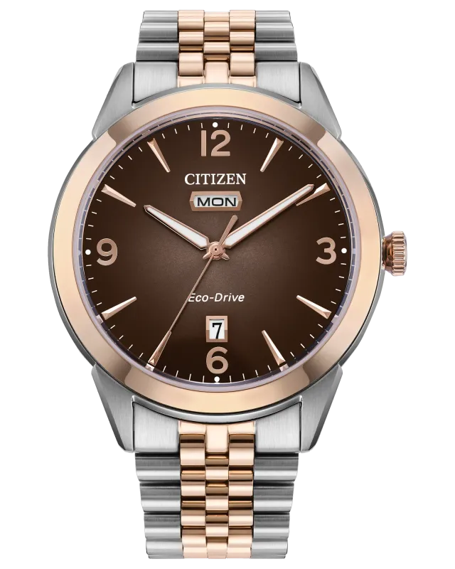 Citizen Two-Tone Brown Dial Rolan Watch