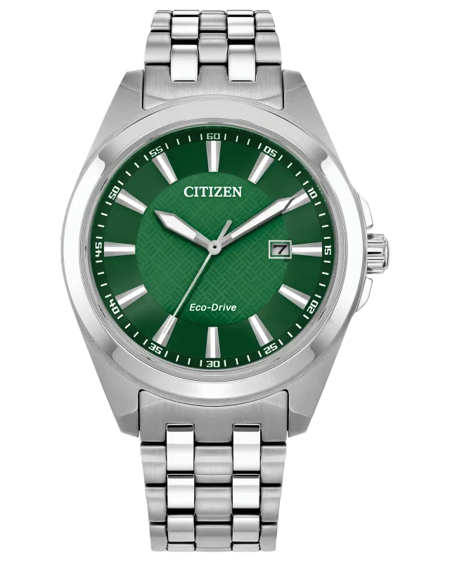 Citizen Stainless Steel Green Dial Peyten Watch
