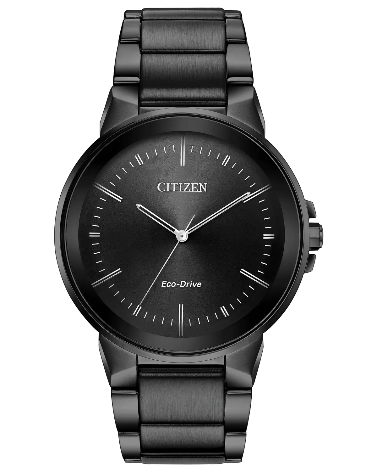 Citizen All Black Stainless Steel Band Axiom Watch Citizen All Black Stainless Steel Band Axiom Watch