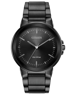 Citizen All Black Stainless Steel Band Axiom Watch Citizen All Black Stainless Steel Band Axiom Watch