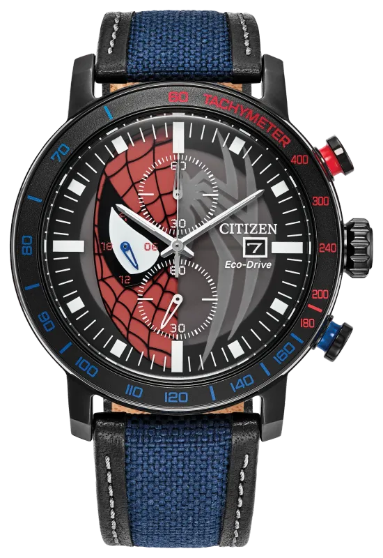 Citizen Marvel Sipder-Man Double Vision Watch