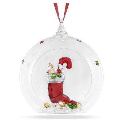 Swarovski Holiday Cheers Stocking and Candy Ball Ornament Swarovski Holiday Cheers Stocking and Candy Ball Ornament