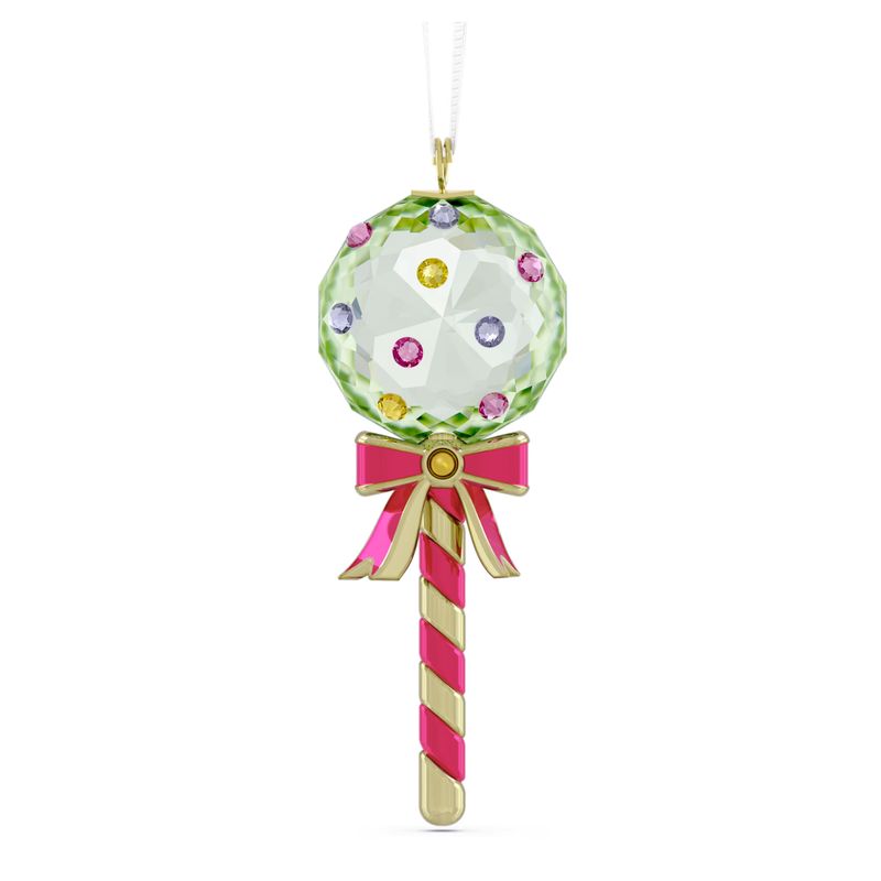 Swarovski Holiday Cheers Dulcis Green Lollipop Ornament