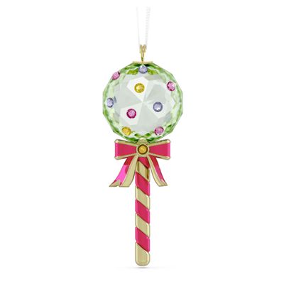 Swarovski Holiday Cheers Dulcis Green Lollipop Ornament