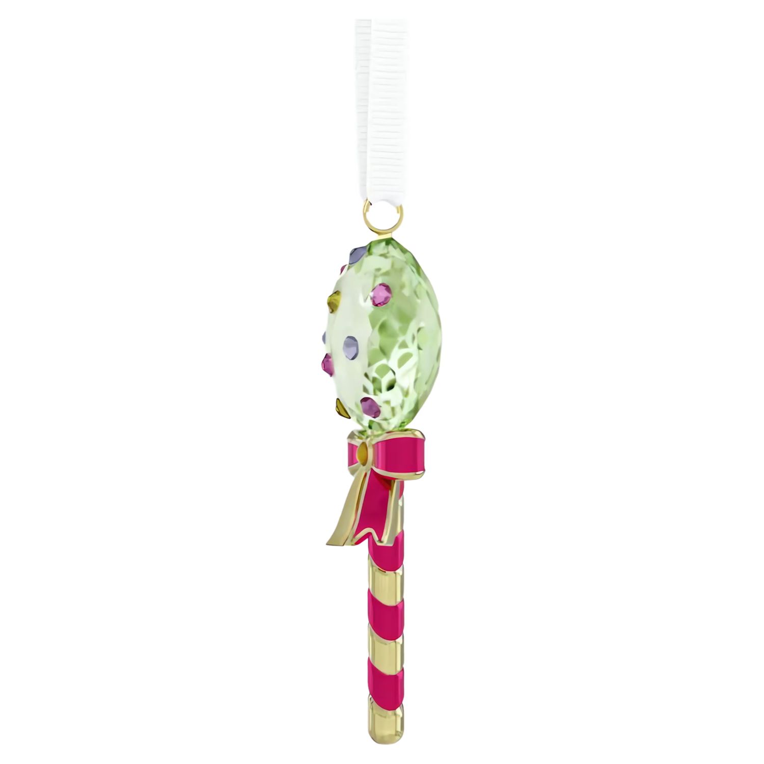Swarovski Holiday Cheers Dulcis Green Lollipop Ornament