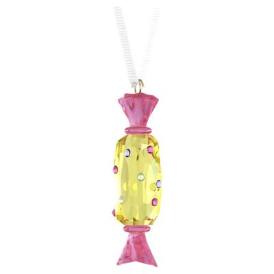 Swarovski Holiday Cheers Dulcis Yellow Candy Ornament