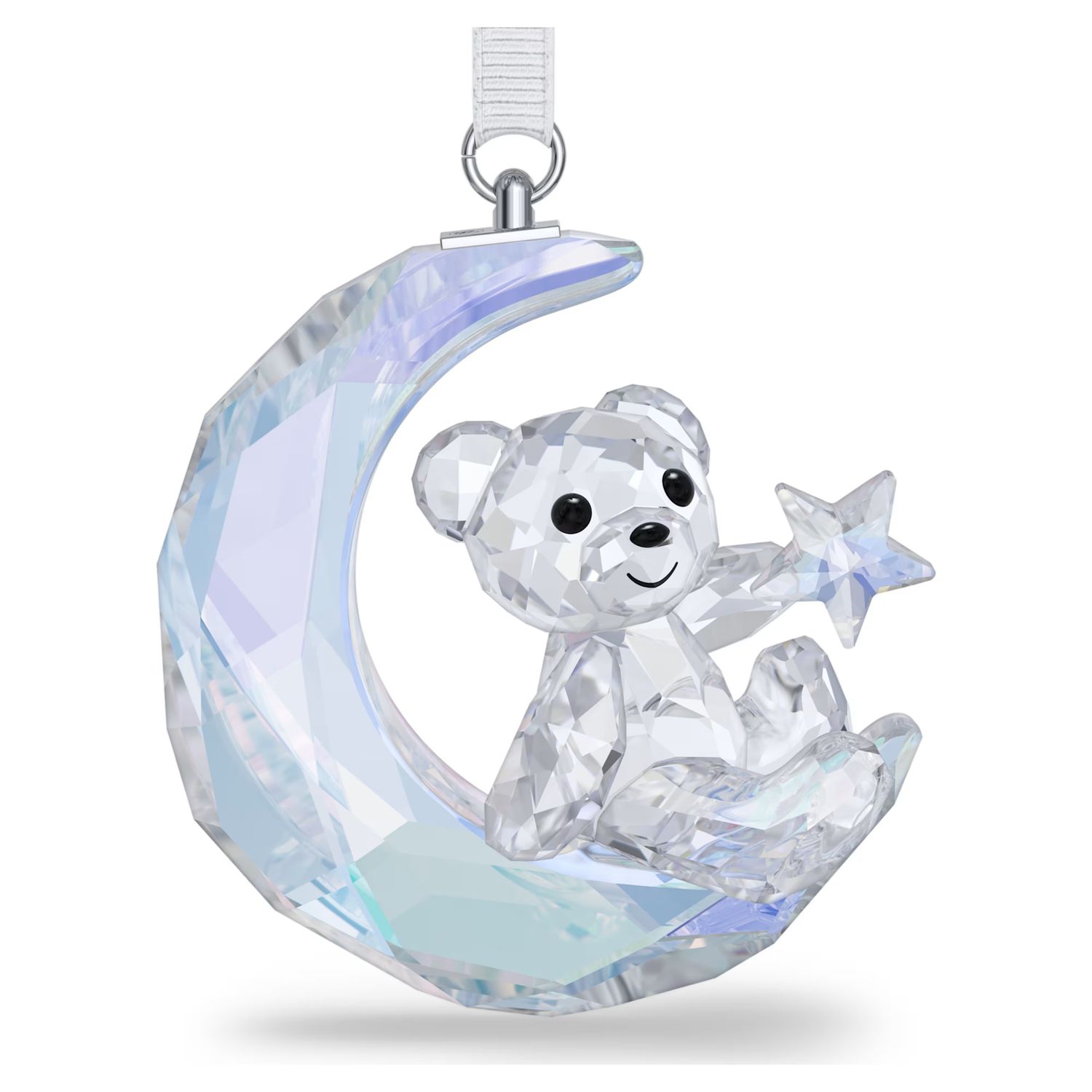 Swarovski Kris Bear Moon Ornament