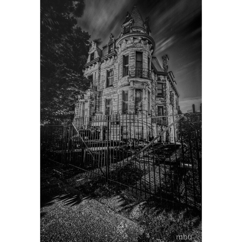 Infamous Haunted House the Franklin Castle in Cleveland,Ohio
