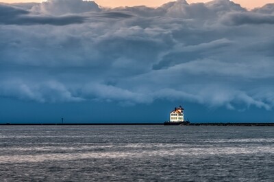 Lighthouse in Lorain Ohio