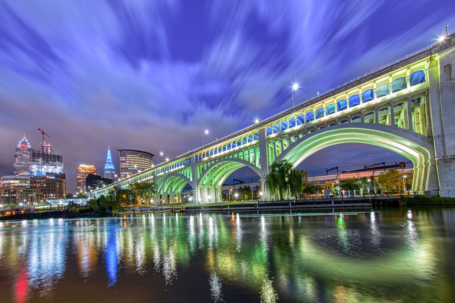 Superior Viaduct with perfect clouds for a Long Exposure