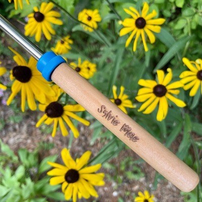 Personalized telescoping s&#39;mores stick