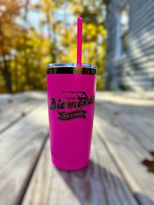 Diamonds 20oz Pink Tumbler