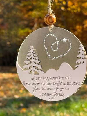 Year Anniversary Memorial Ornament