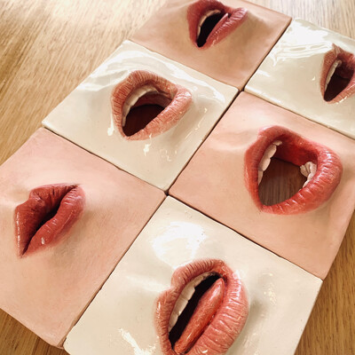 Mouth Tiles (Free Worldwide Shipping)