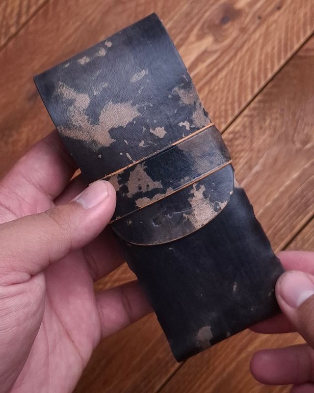Eleanor Stitchless Fountain Pen Leather Case
