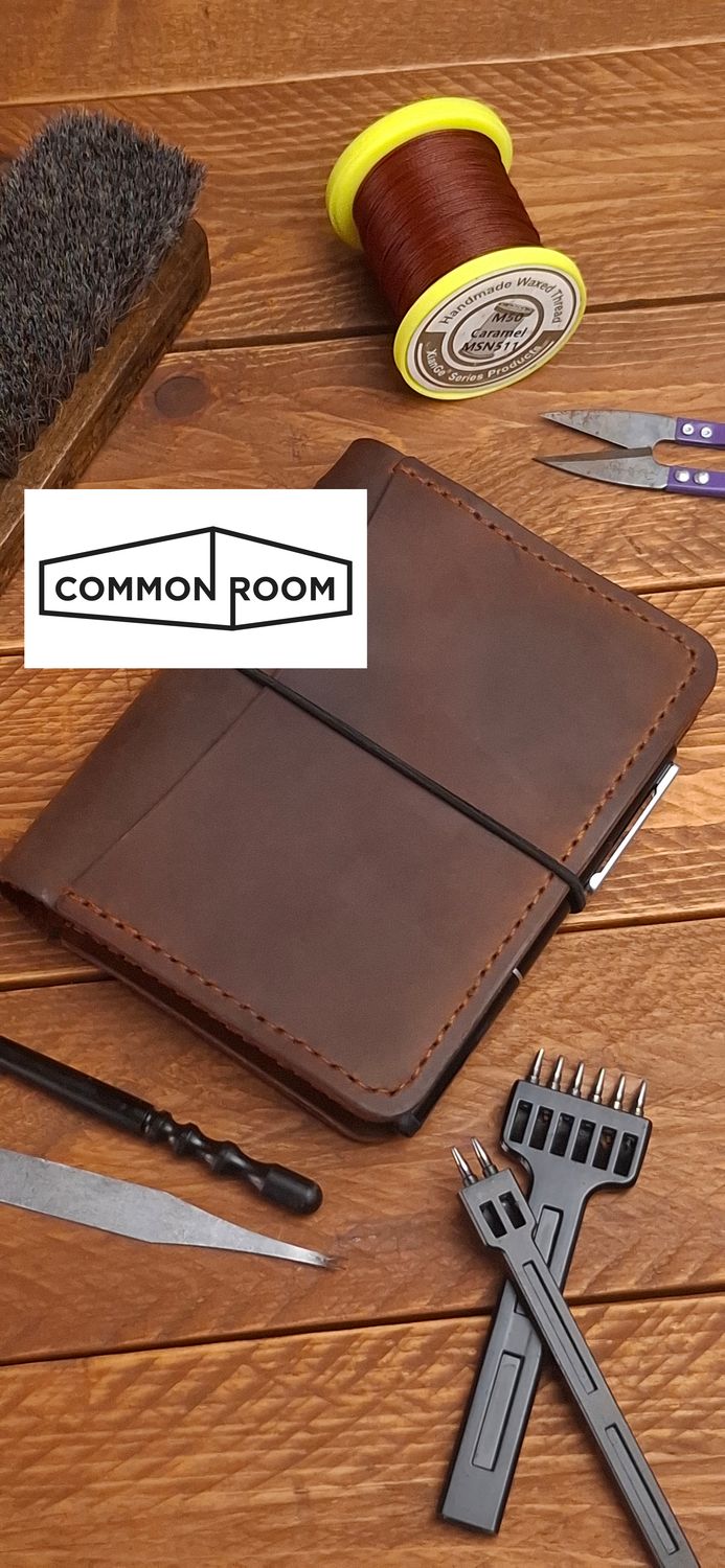 TN Style Journal (Passport Size) — Leather Workshop at Common Room Mess Studio, Makati