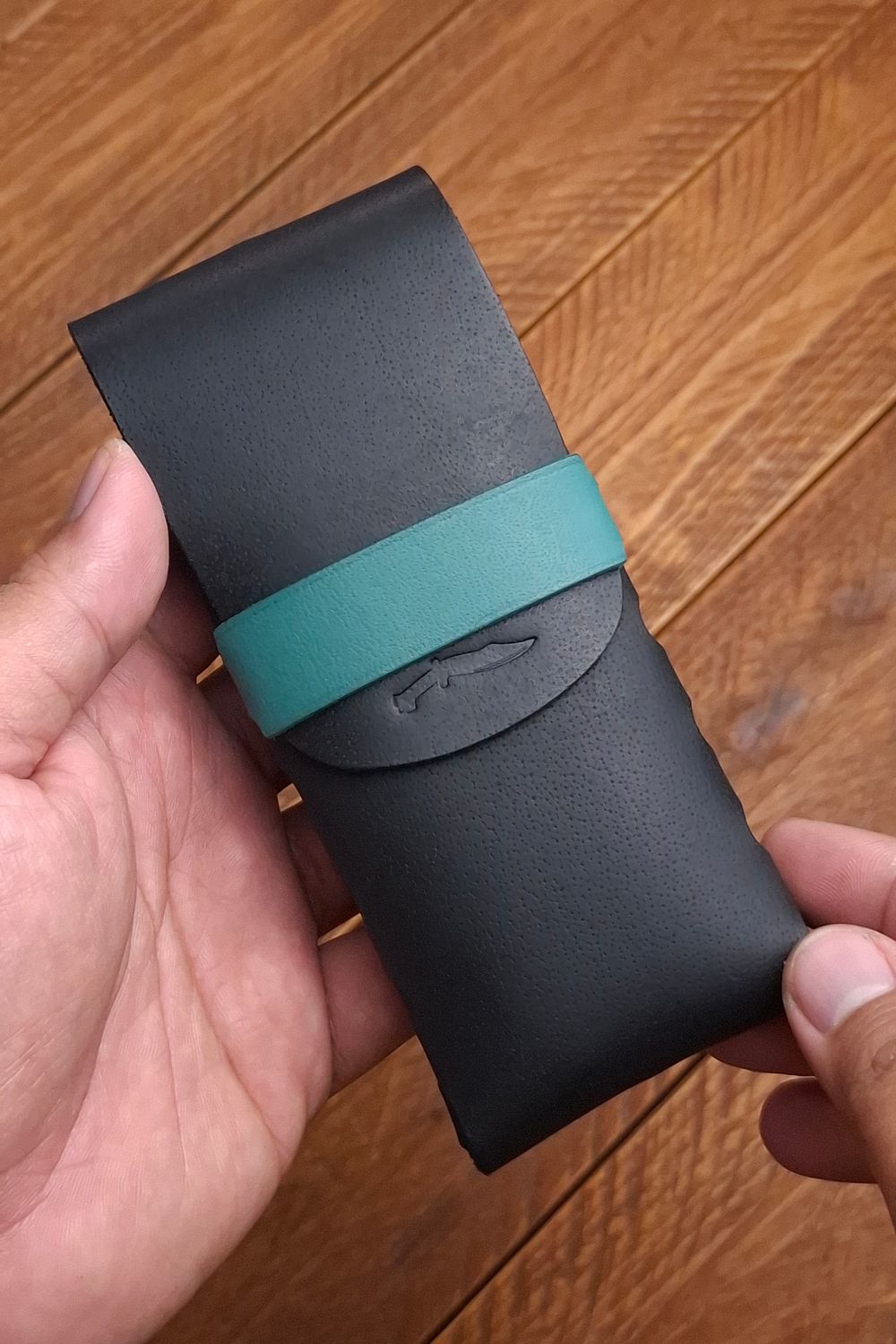 Eleanor Stitchless Fountain Pen Leather Case