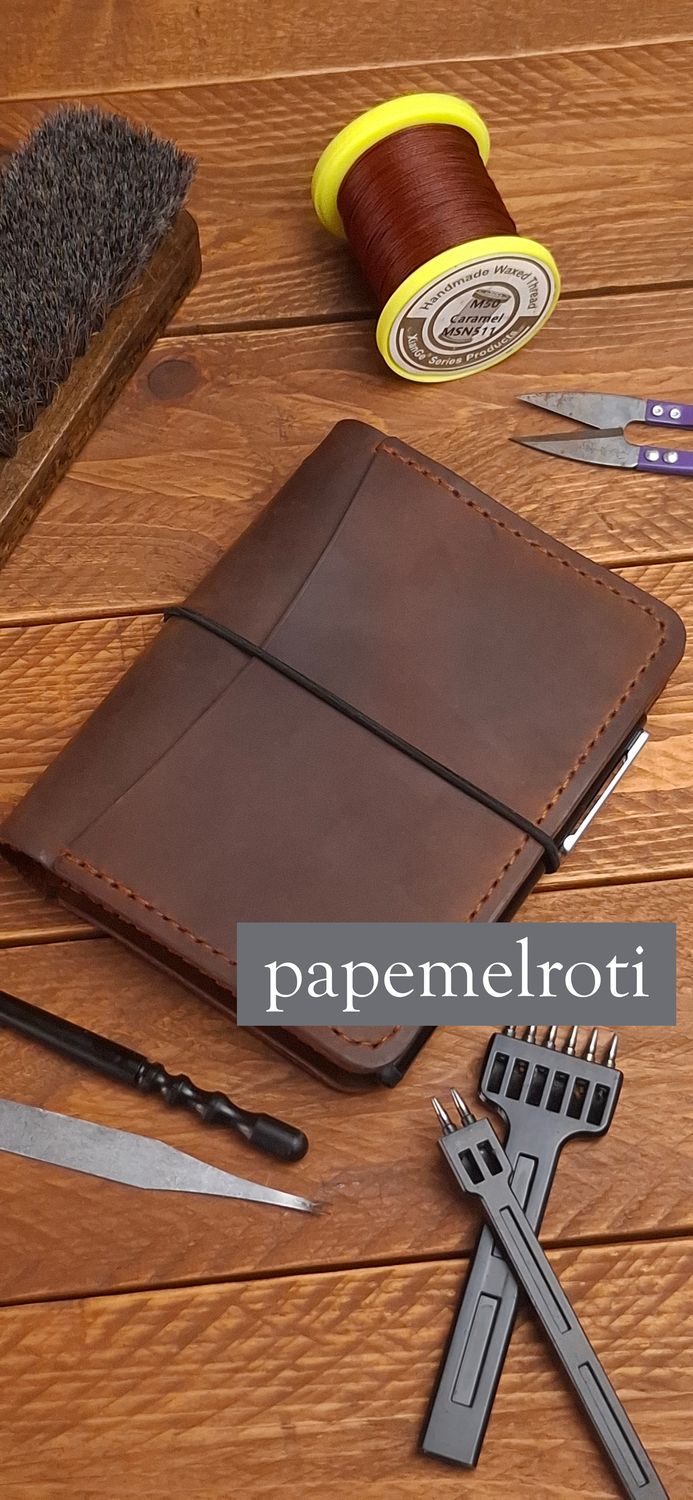 TN Style Journal (Passport Size)—Leather Workshop at Papemelroti Main Branch &amp; Warehouse, QC