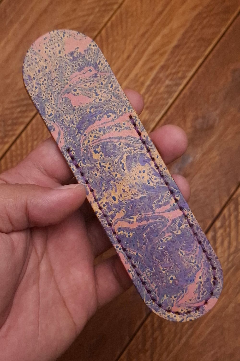 Marbled Fountain Pen Slip