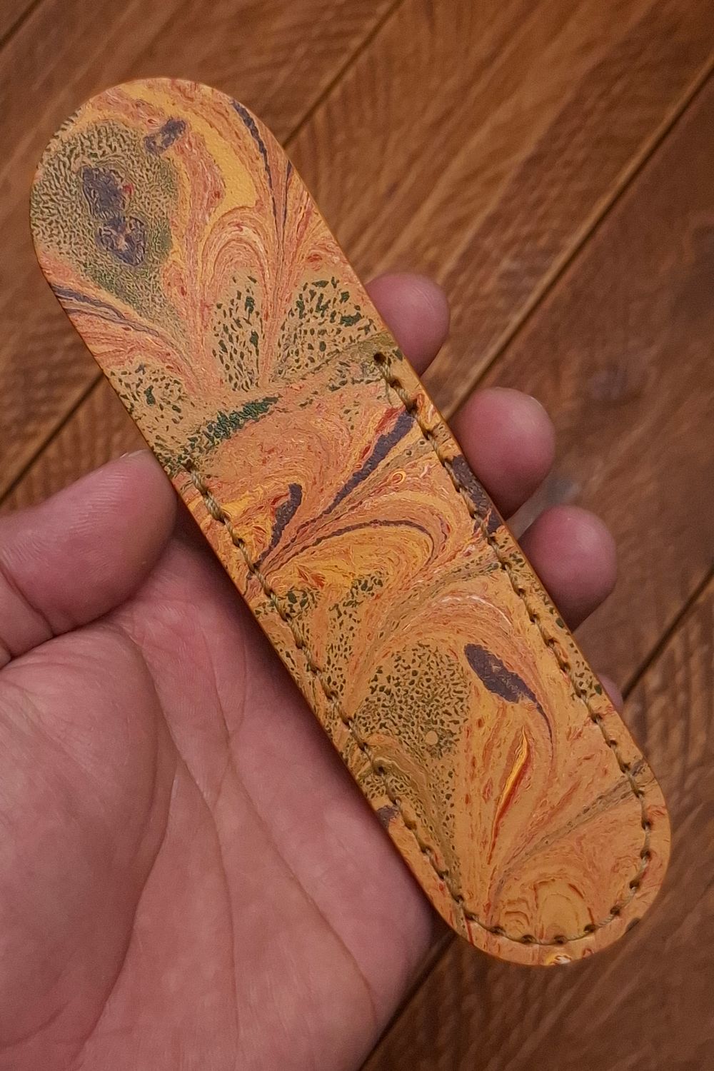 Marbled Fountain Pen Slip